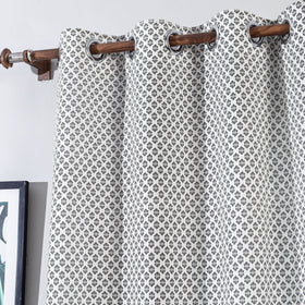  Hand Block Printed Cotton Door Curtain 
