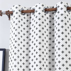 Buy Hand Block Printed Cotton Door Curtain Online at iTokri.com