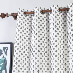  Hand Block Printed Cotton Door Curtain 
