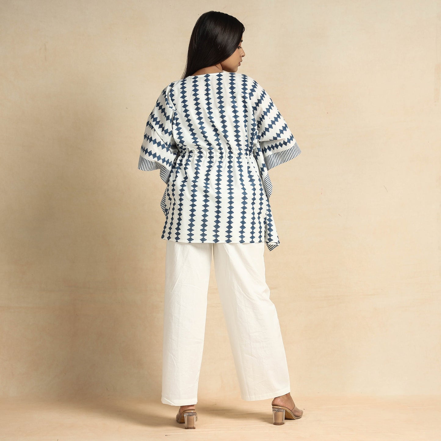 block print night suit