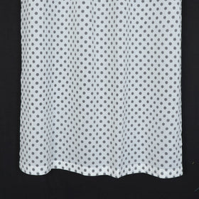 block printed window curtain
