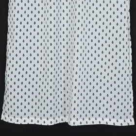 block printed window curtain
