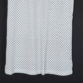  Hand Block Printed Cotton Window Curtain 