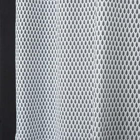 block printed window curtain
