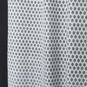  Hand Block Printed Cotton Window Curtain 