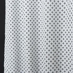 block printed window curtain
