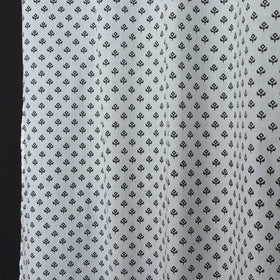  Hand Block Printed Cotton Window Curtain 