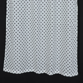  Hand Block Printed Cotton Window Curtain 
