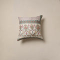 Hand sanganeri cushion cover 19 - handcrafted