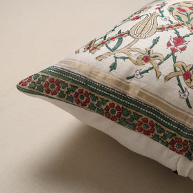 Hand sanganeri cushion cover 19 - handcrafted