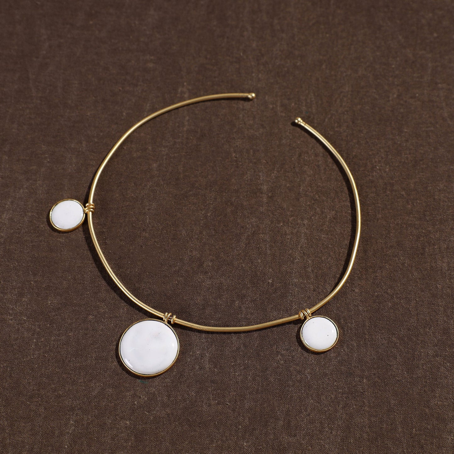 meenakari hasli necklace