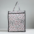 White Handcrafted Cotton Shopping Bag 14