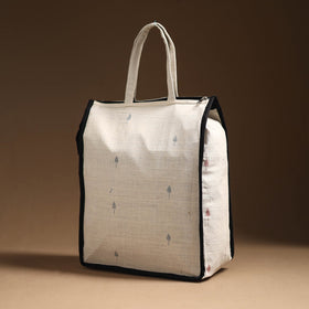 White Eco Friendly Handcrafted Cotton Shopping Bag