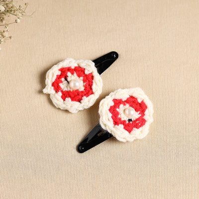 Butterfly Hair Clips for Women – Crochet Set