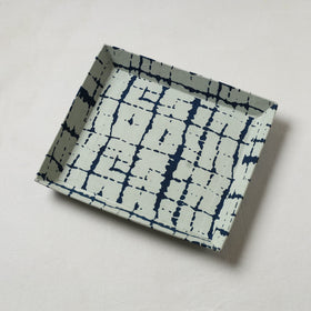 White - handcrafted fabric valet tray (11 x 9 in) 14