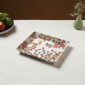 White - handcrafted fabric valet tray (11 x 9 in) 20