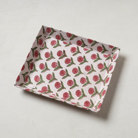 White - handcrafted fabric valet tray (11 x 9 in) 21