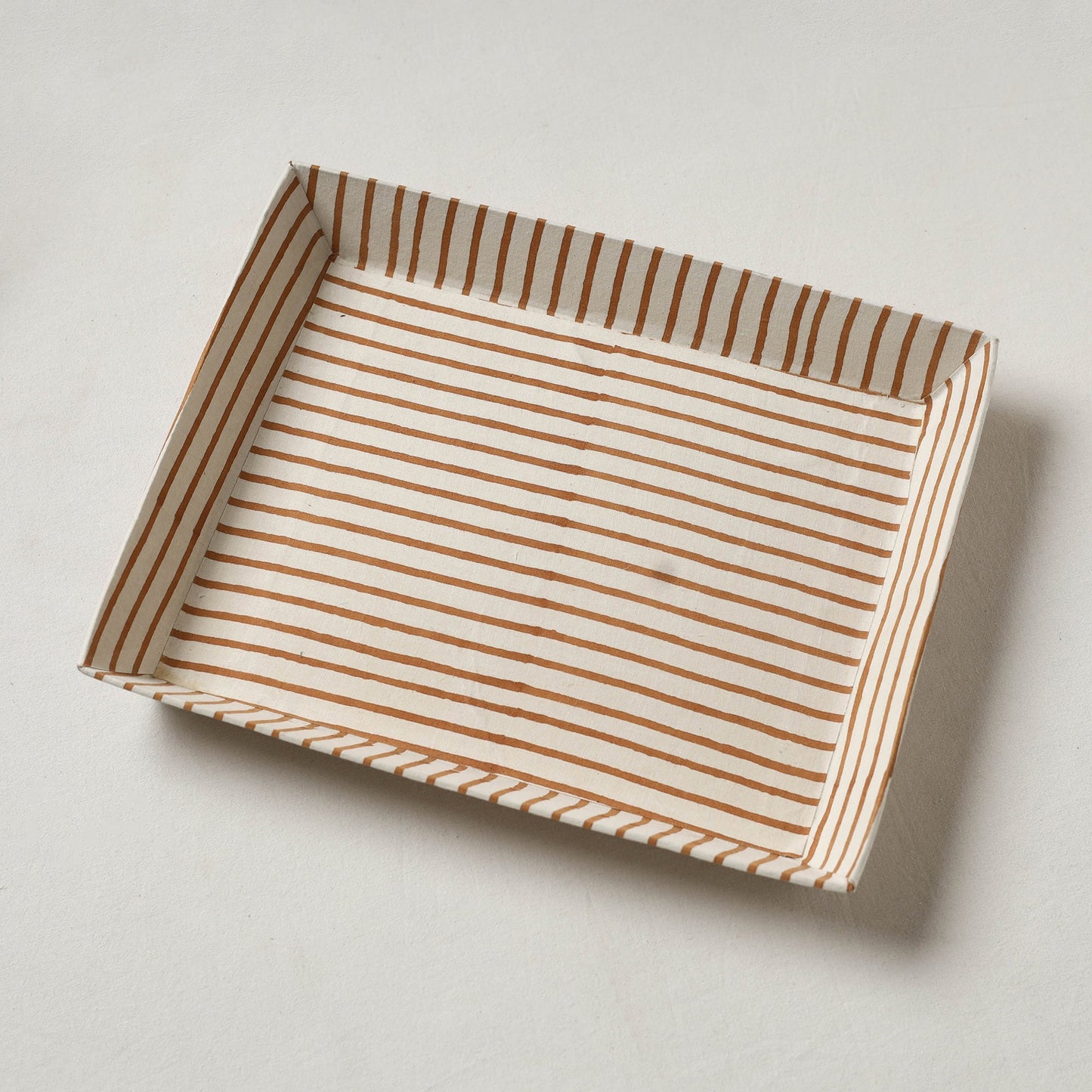 White - handcrafted fabric valet tray (12 x 10 in) 28