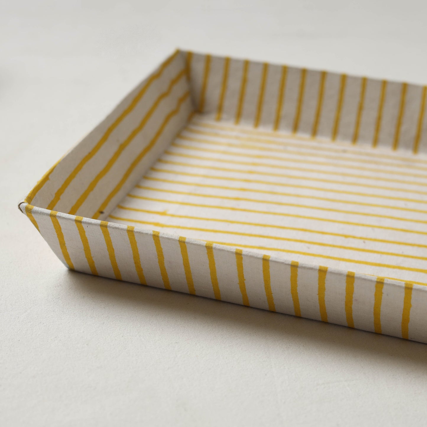 White - handcrafted fabric valet tray (12 x 10 in) 31