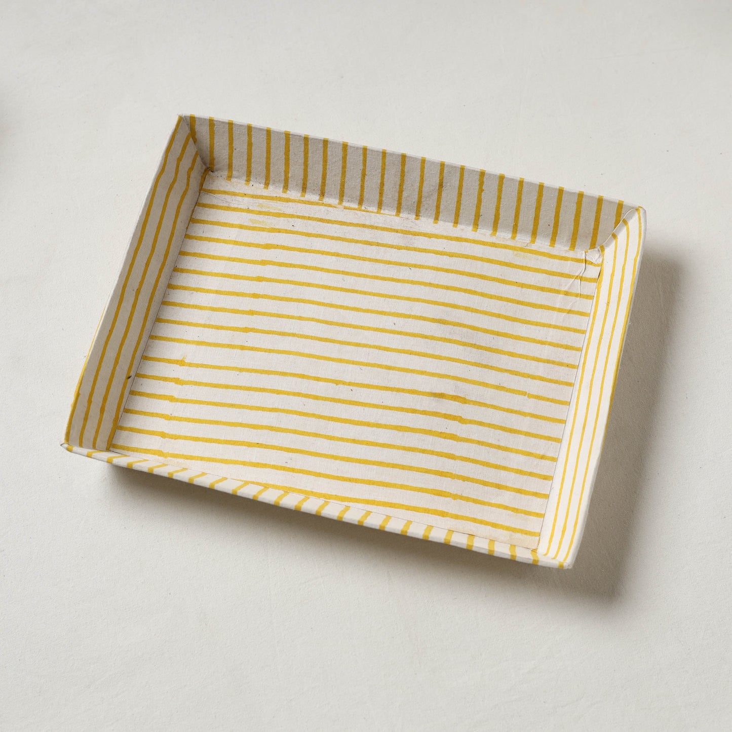 White - handcrafted fabric valet tray (12 x 10 in) 31