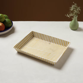 White - handcrafted fabric valet tray (12 x 10 in) 31