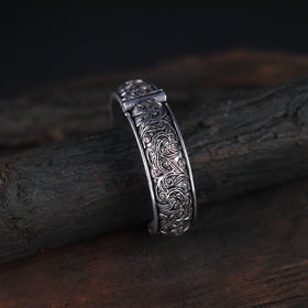 Handcrafted German Silver Bracelet / Bangle