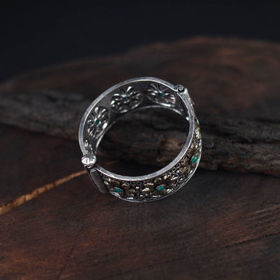 Handcrafted German Silver Bracelet / Kada