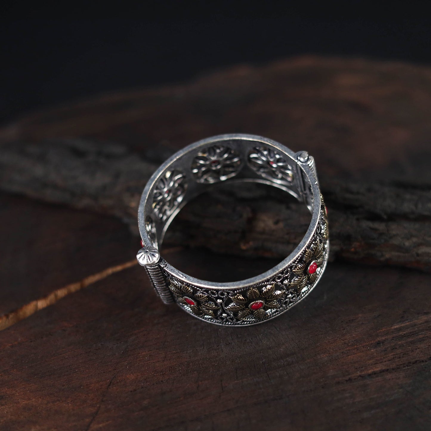 Handcrafted German Silver Bracelet / Kada