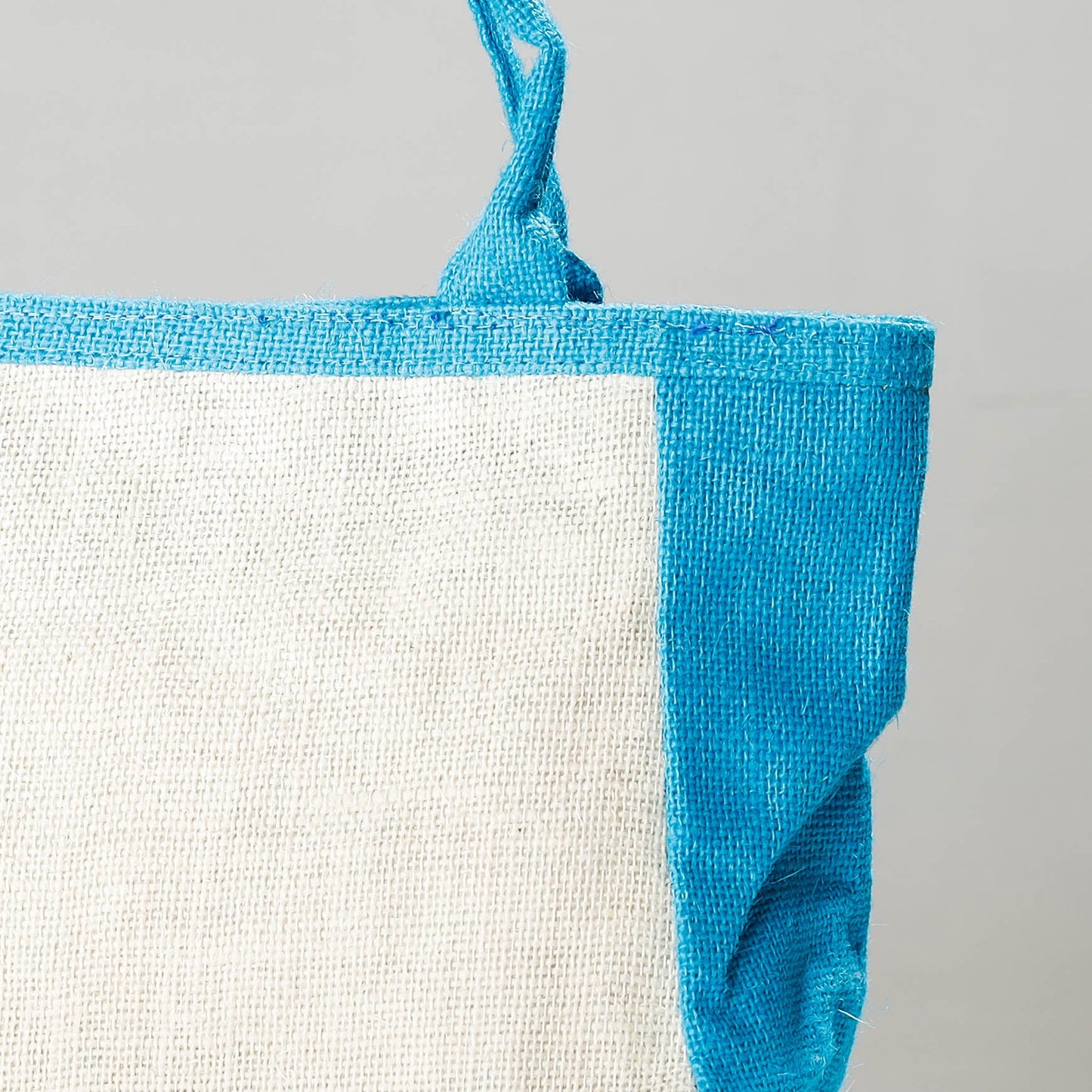 White Handcrafted Multipurpose Jute Hand Bag