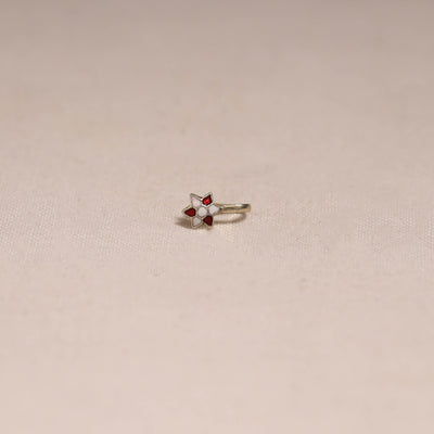 Handcrafted paka meenakari nosepin 156