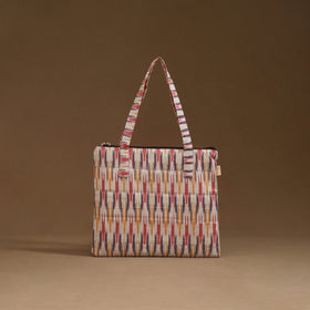 Handcrafted quilted handbag 12