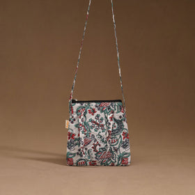 Handcrafted quilted sling bag 03