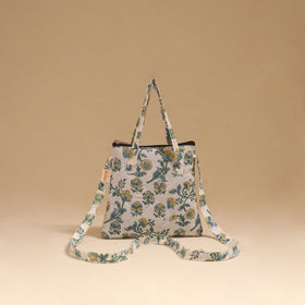 Handcrafted quilted sling bag 11