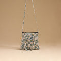 Handcrafted quilted sling bag 11