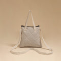 Handcrafted quilted sling bag 47
