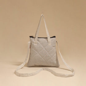 Handcrafted quilted sling bag 47