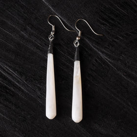 Handcrafted seashell earrings 38