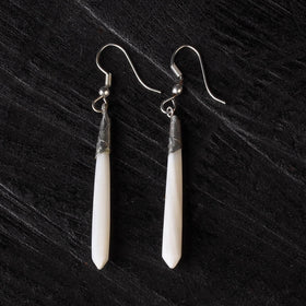 Handcrafted seashell earrings 40