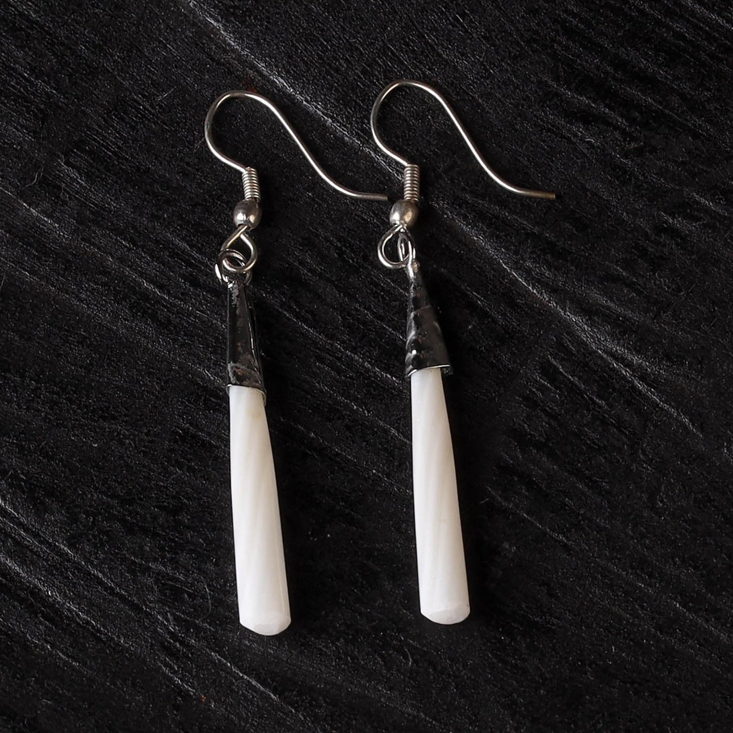 Handcrafted seashell earrings 41