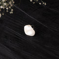White - handcrafted seashell ring (adjustable) 20