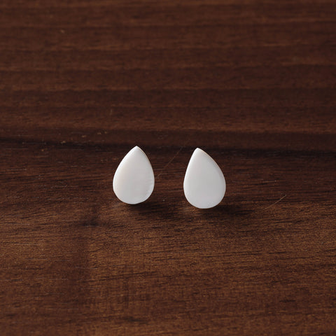 Handcrafted Seashell Stud Earrings