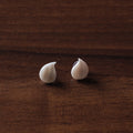 Handcrafted Seashell Stud Earrings