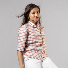 iTokri Casuals - Handloom Cotton Crop Top Online l iTokri.com