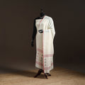 Handloom cotton bengal jamdani dupatta 28 - handcrafted