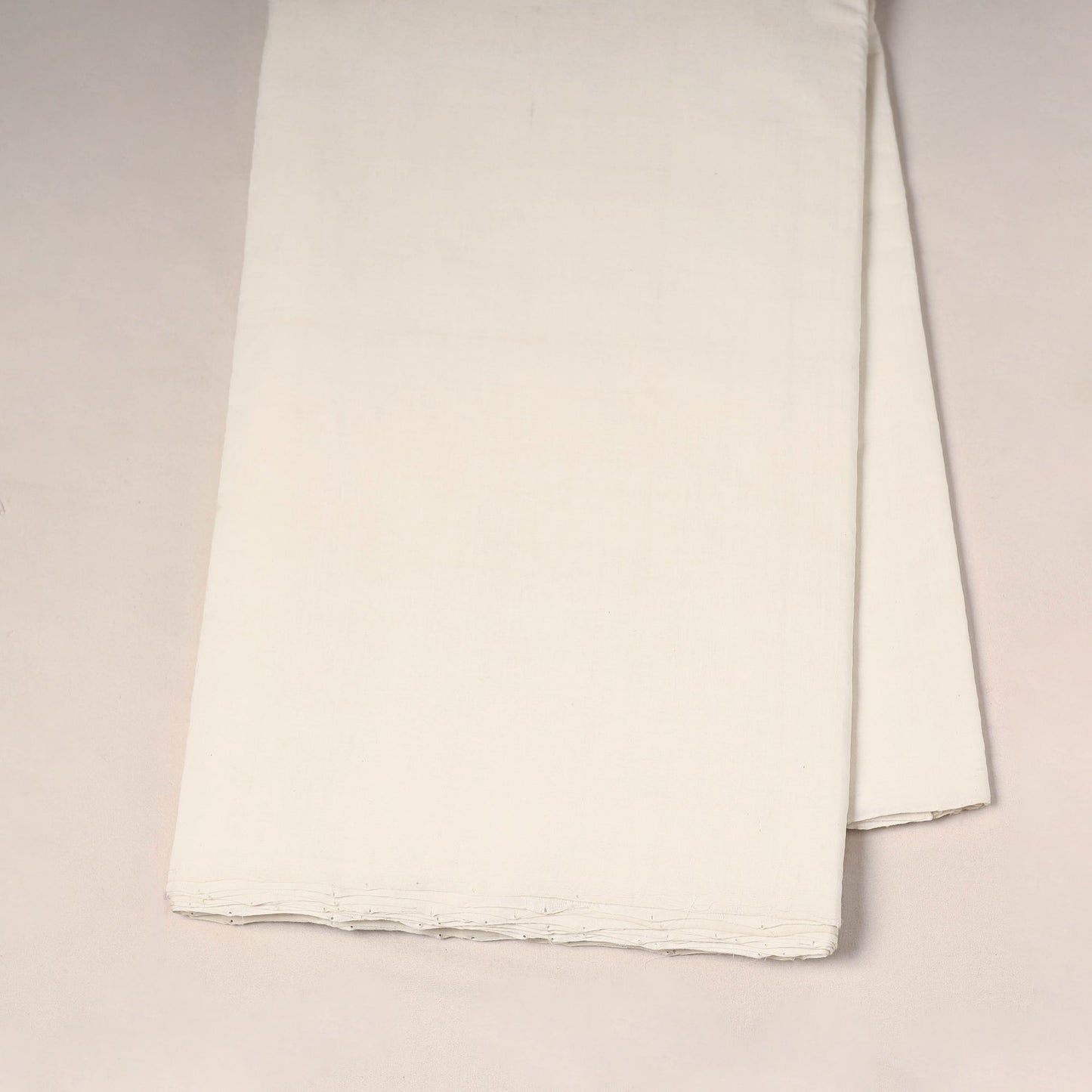 Handloom Cotton Mangalagiri Fabric with Zari Border