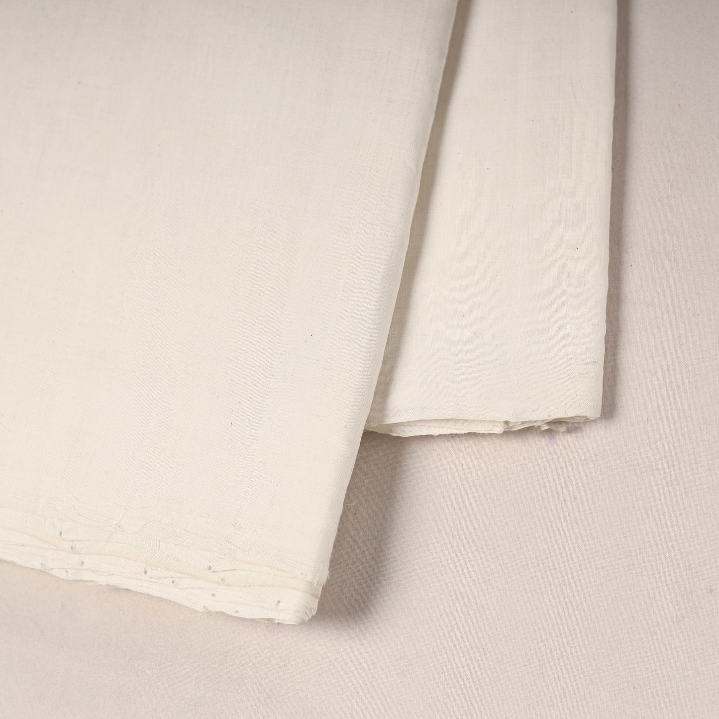 Handloom Cotton Mangalagiri Fabric with Zari Border