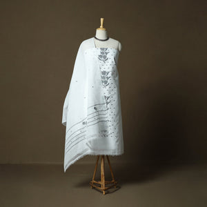 Handloom cotton manipuri 3pc unstitched dress material 02