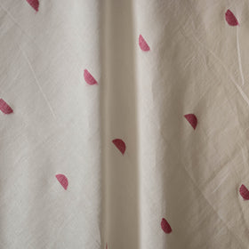 White - handloom cotton phulia jamdani fabric 20