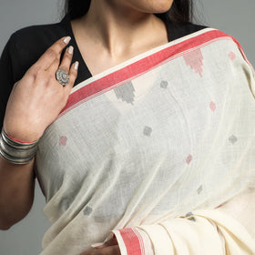  Handloom Cotton Phulia Jamdani Saree