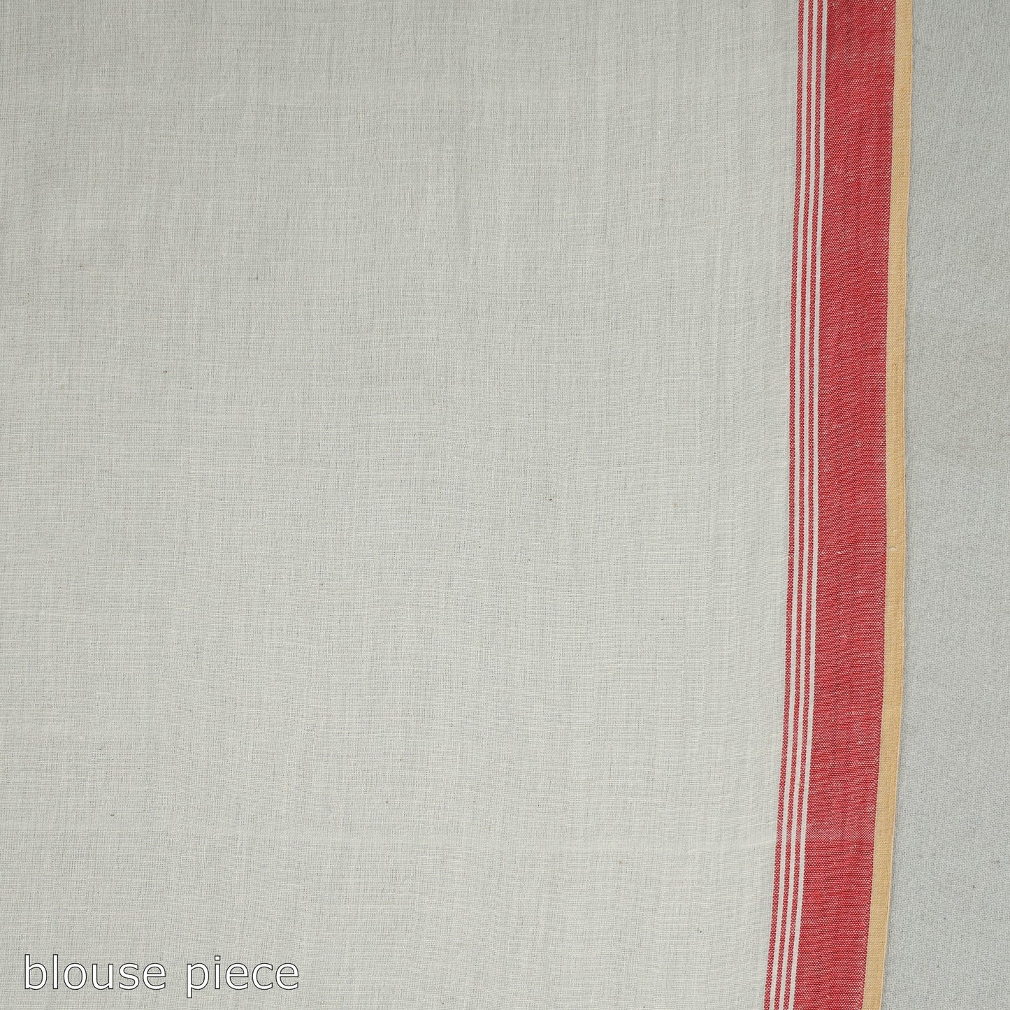 White - handloom cotton phulia jamdani saree with tassels